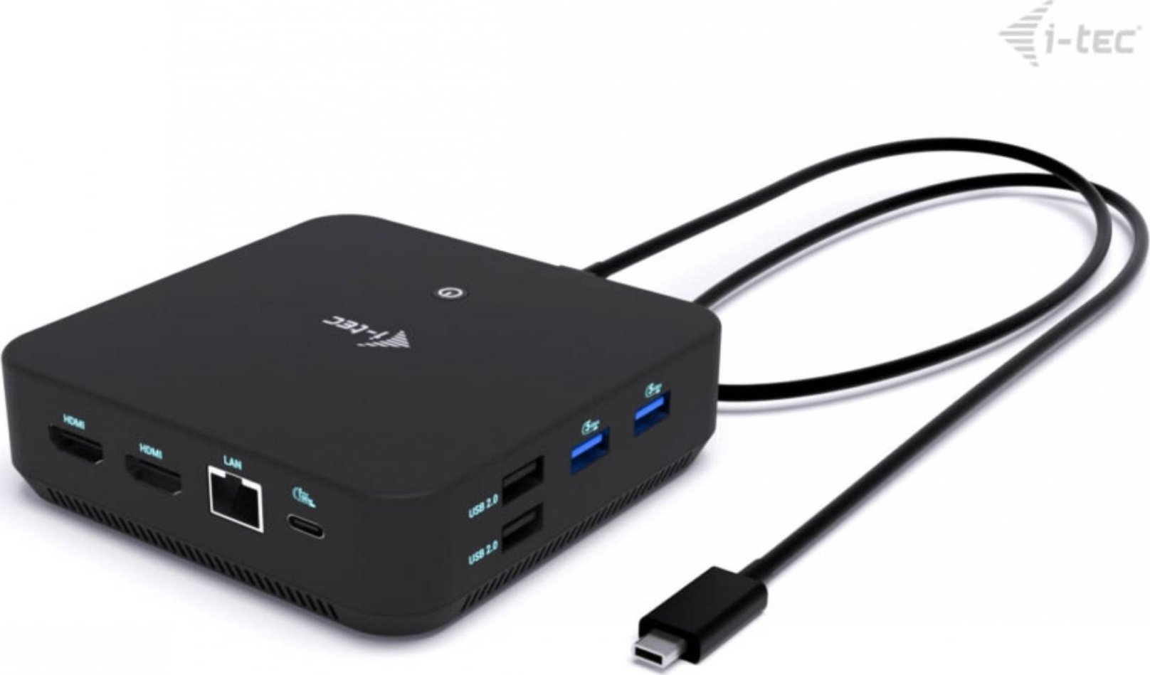 i-tec USB-C DP Dual HDMI Docking Station, Power Delivery 100W