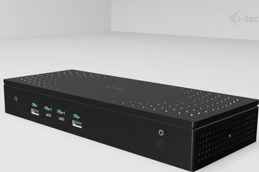i-tec Universal 5x 4K Display Docking Station, Power Delivery 100W
