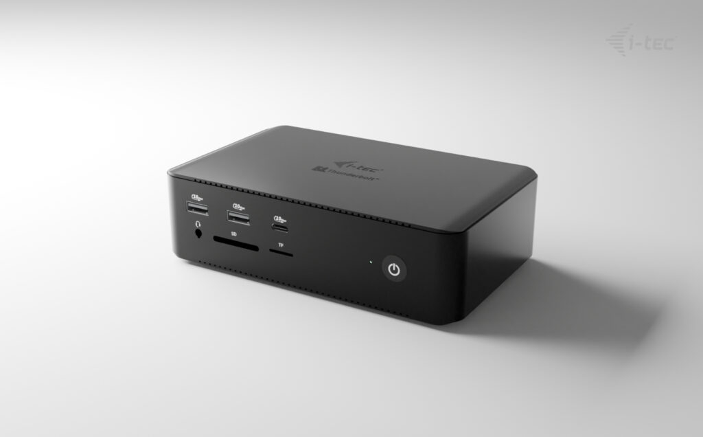 i-tec Thunderbolt 5 Quattro Display Docking Station, Power Delivery 140W