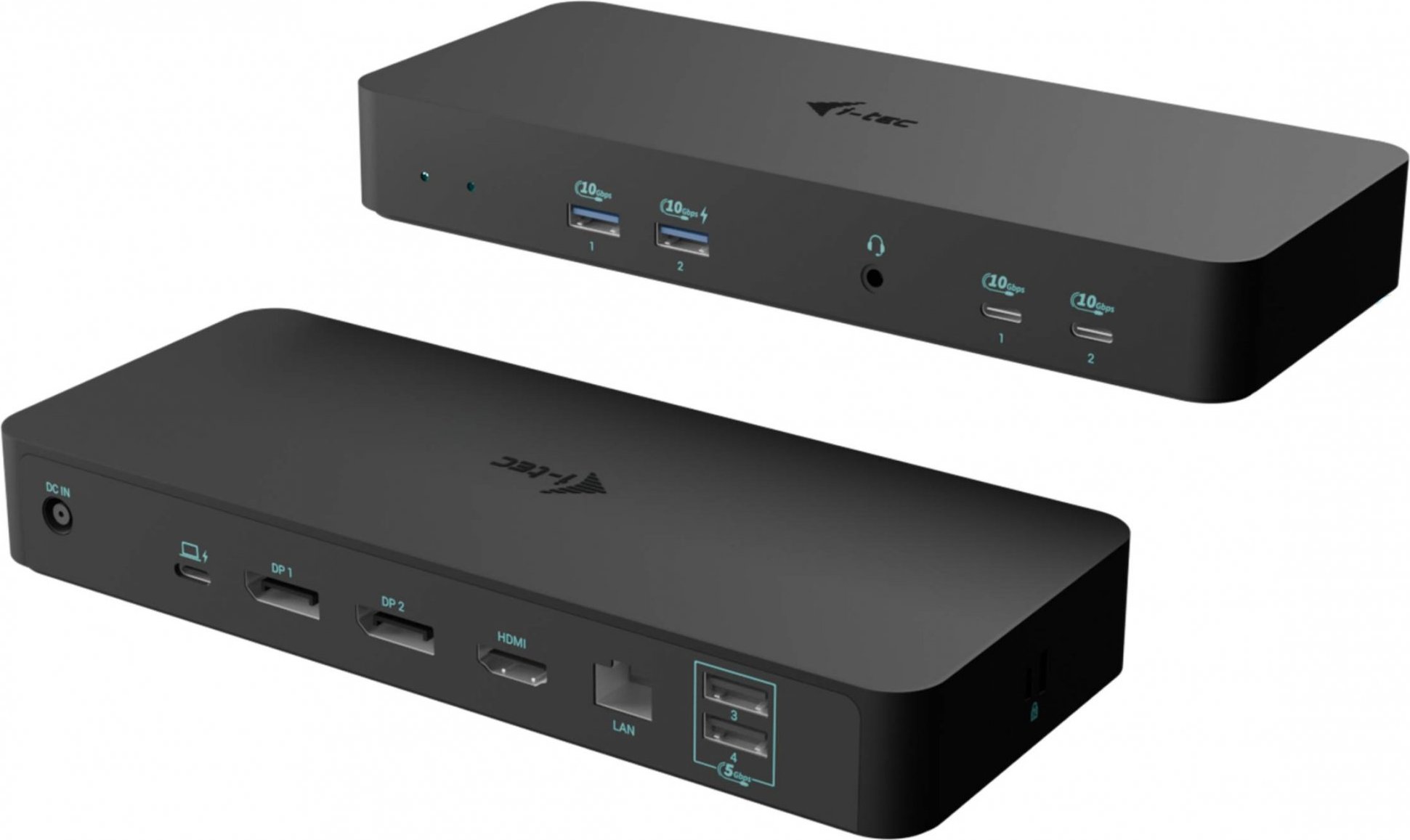 i-tec USB-C Intelligent Triple Display Docking Station, Power Delivery 100W