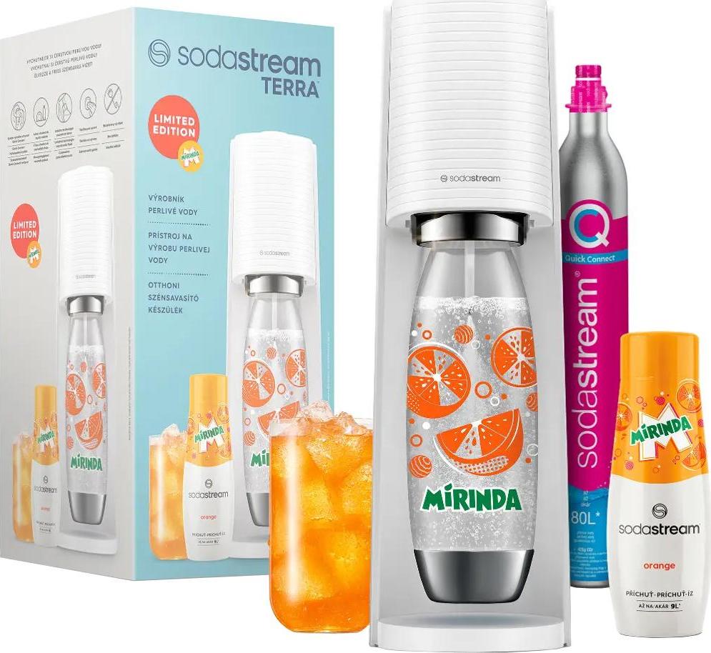 TERRA White MIRINDA Mpack SODASTREAM