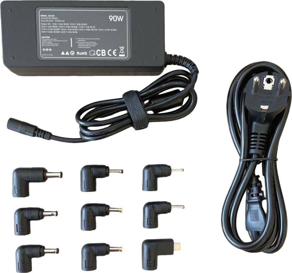 EUROCASE napájecí adaptér AD-820 (90W AC/DC)