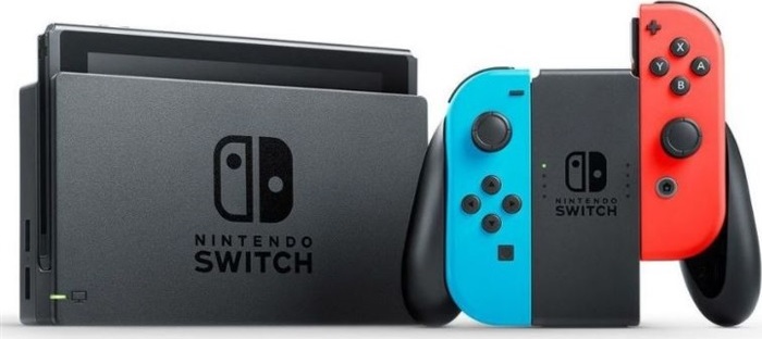 Nintendo Switch Neon Blue&Red JoyCon