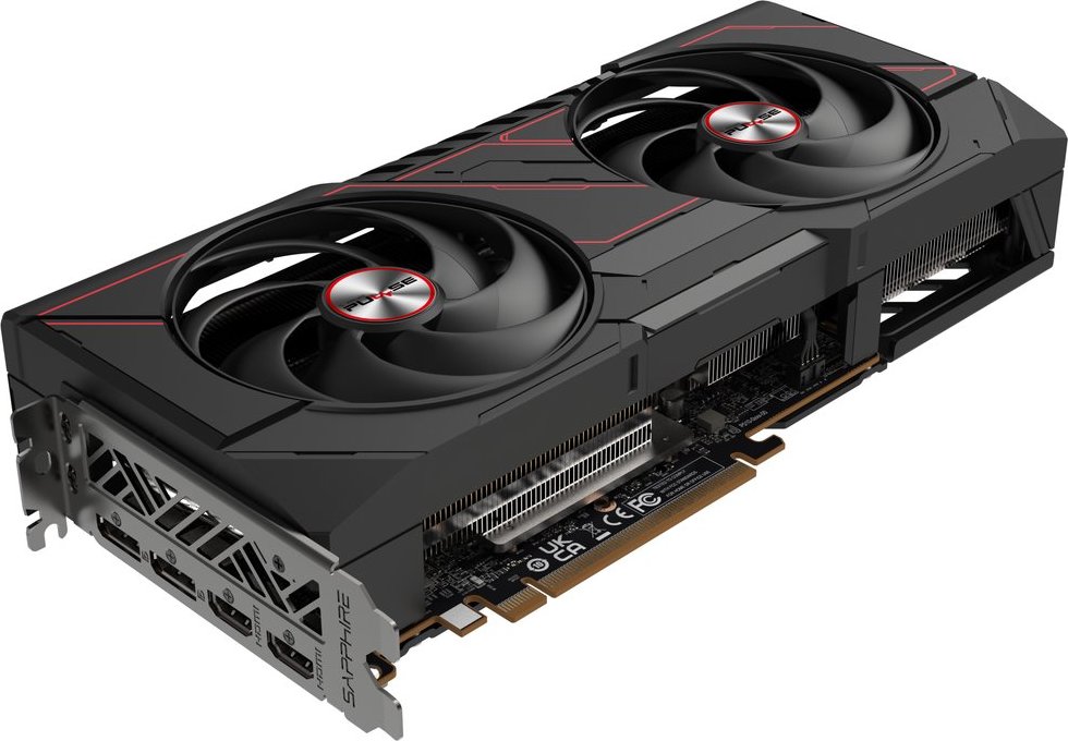 SAPPHIRE PULSE AMD RADEON RX 9070 GAMING 16GB / 2x HDMI / 2x DP