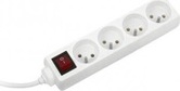 Konnoc DX-4FS 3m čtyřzásuvka s vypínačem