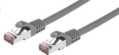 C-TECH kabel patchcord Cat6, FTP, šedý, 20m