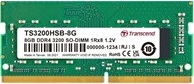TRANSCEND SODIMM DDR4 8GB 3200MHz 1Rx8 1Gx8 CL22 1.2V