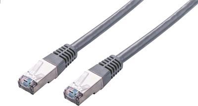 C-TECH kabel patchcord Cat5e, FTP, šedý, 20m