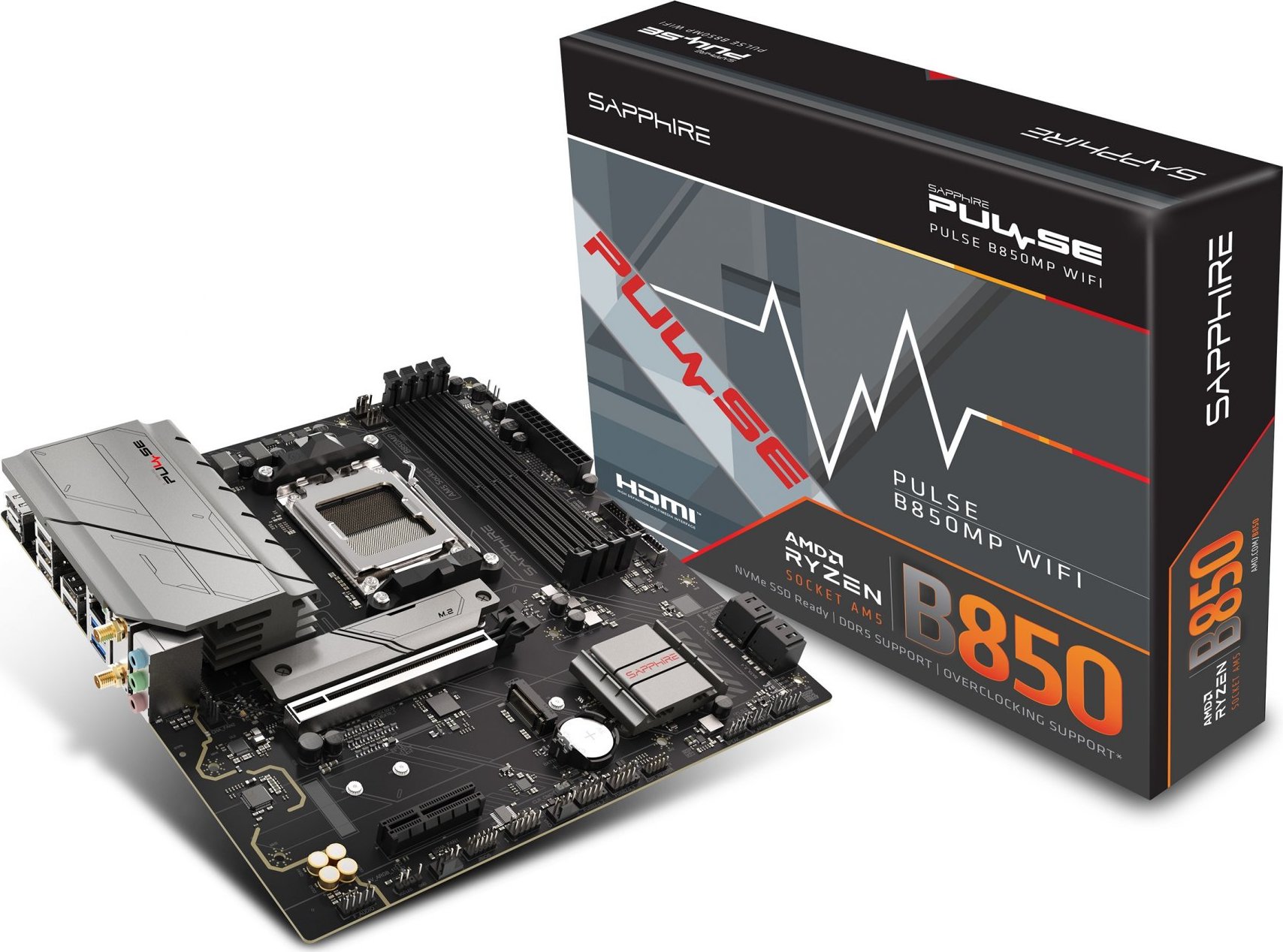 SAPPHIRE PULSE B850M WIFI/AM5/mATX