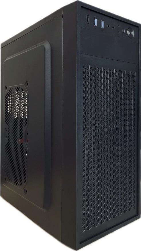 EUROCASE MidT ML N6-530B / bez zdroje / 2x USB 3.0  / USB-C / černá