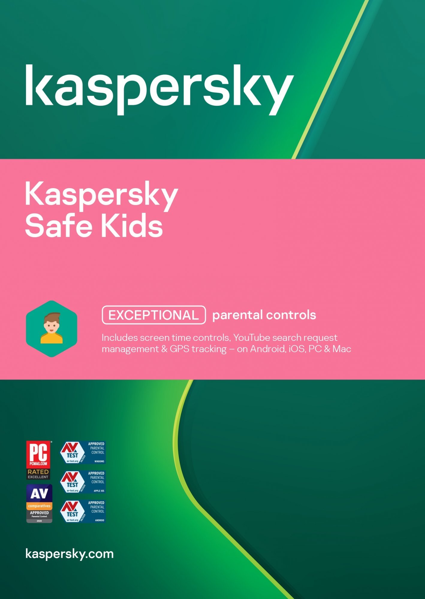 ESD Kaspersky Safe Kids 1 uživatel 1 rok