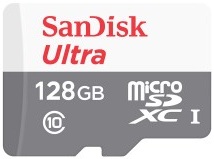 SanDisk microSDXC 128GB SDSQUNR-128G-GN6MN