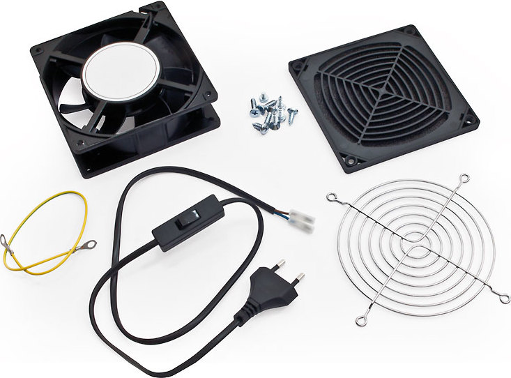 Ventilátor-sada,230V,50Hz, 0.09 A, 15W 160m3/h