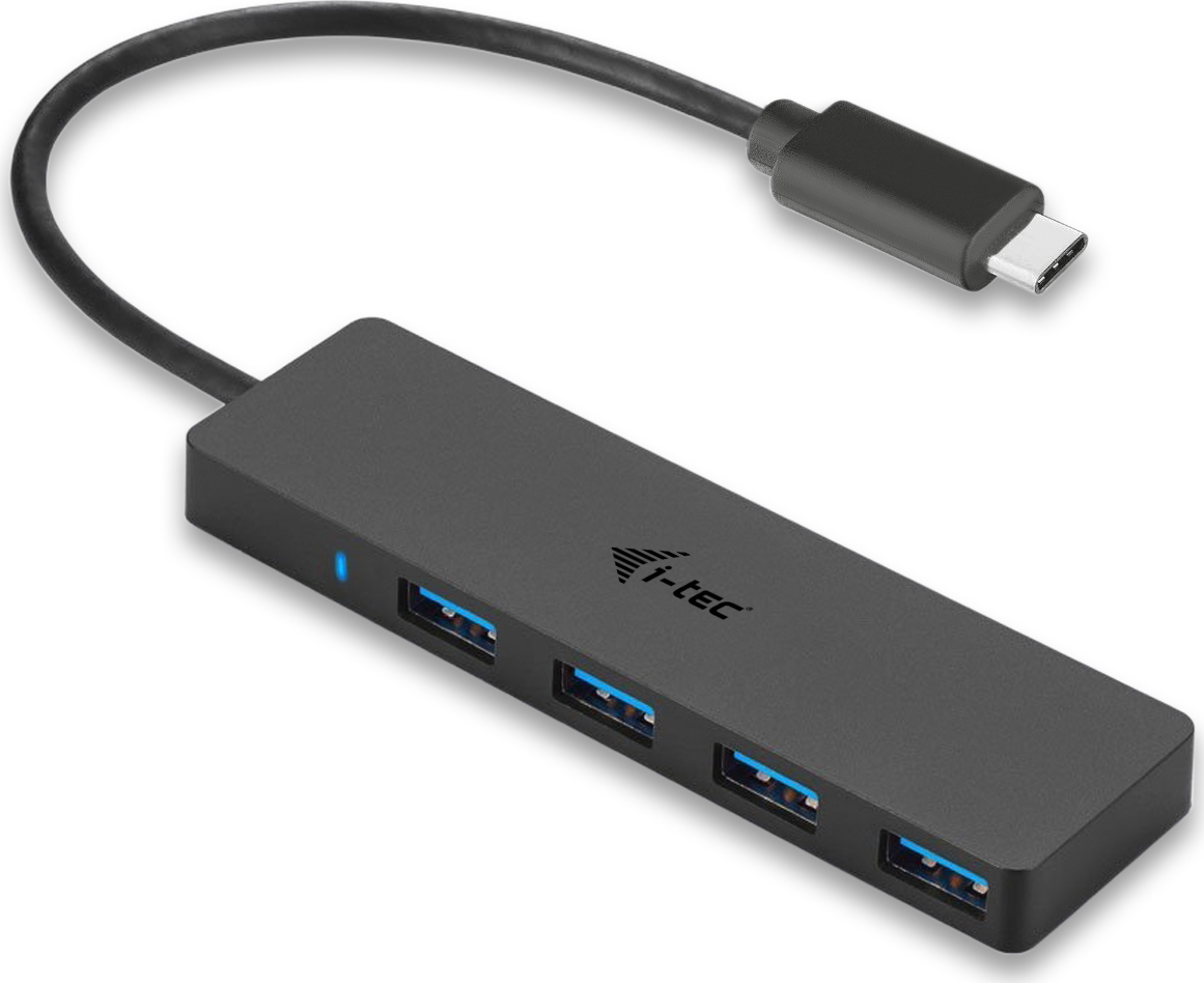 i-tec USB-C 3.1 Slim 4-portový HUB