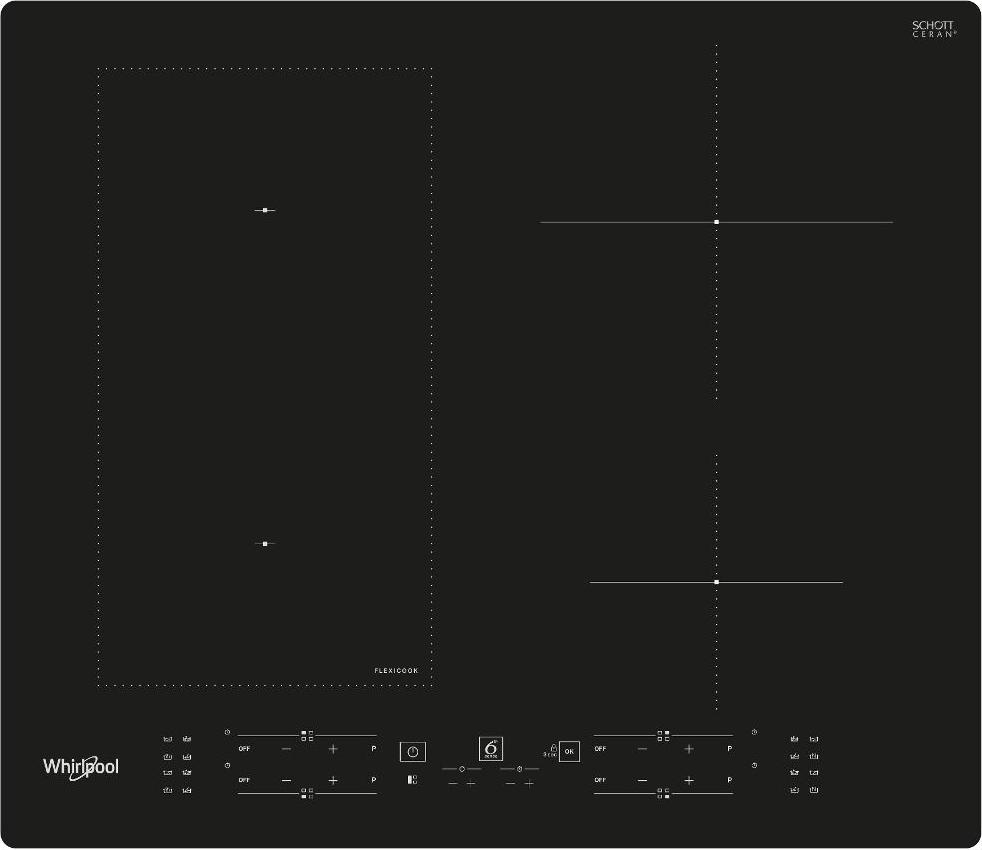 WLB8160NE varná doska ind. WHIRLPOOL
