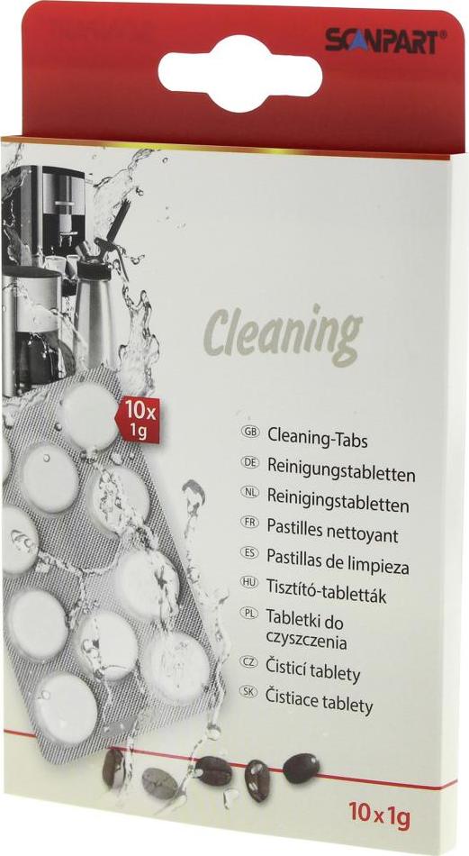 Čist.tablety do kávovarov 10 ks SCANPART