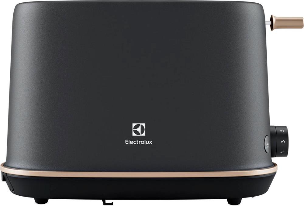 Electrolux Explore 7 E7T1-6BP topinkovač, 980 W, 2 topinky, opětovný ohřev, rozmrazování, černý