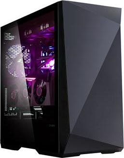 Zalman miditower Z9 Iceberg Black, E-ATX/mATX/Mini-ITX, průhledný bok, 2x vent., bez zdroje, US