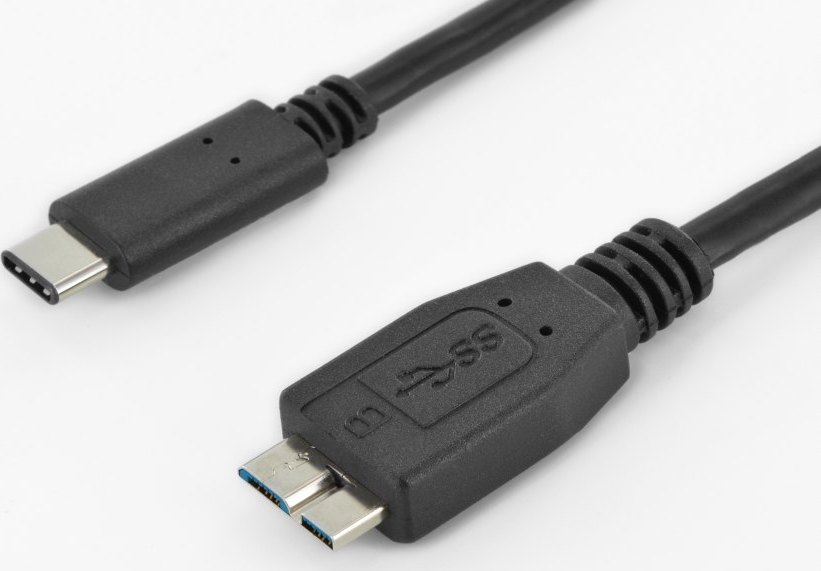 PremiumCord ku31cmb1bk USB-C/M - USB 3.0 Micro-B/M, 1m