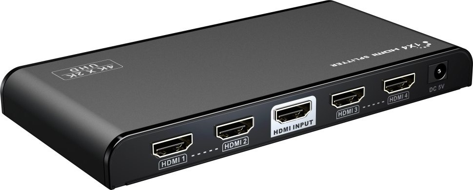 PremiumCord HDMI splitter 1-4 porty, 4kx2k@60Hz