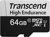 TRANSCEND MicroSDXC karta 64GB 350V, High Endurance