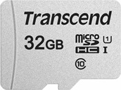 TRANSCEND MicroSDHC karta 32GB 300S, UHS-I U1, bez adaptéru