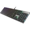 Genesis herní mechanická klávesnice THOR 420/RGB/Content Slim Blue/Drátová USB/US layout/Šedá