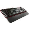 Genesis herní mechanická klávesnice RX85/RGB/Kailh Brown/Drátová USB/US layout/Černá-červená