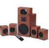GENIUS repro dřevěné SW-HF 5.1 4600 v2, Home Theater, 120W RMS, DO
