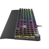 Genesis herní mechanická klávesnice THOR 401/RGB/Kailh Brown/Drátová USB/US layout/Černá