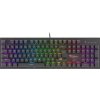 Genesis herní mechanická klávesnice THOR 300/RGB/Outemu Brown/Drátová USB/US layout/Šedá