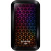 ADATA External SSD 512GB SE770G USB 3.0 černá/žlutá LED RGB