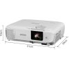 EPSON projektor EB-FH06, 1920x1080, 3500ANSI, VGA, HDMI, USB 2-in-1, REPRO 2W
