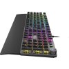 Genesis herní mechanická klávesnice THOR 380/RGB/Outemu Blue/Drátová USB/US layout/Černá