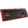 Genesis herní klávesnice RHOD 110/Drátová USB/US layout/Černá-červená