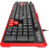 Genesis herní klávesnice RHOD 110/Drátová USB/US layout/Černá-červená