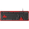 Genesis herní klávesnice RHOD 110/Drátová USB/US layout/Černá-červená