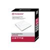 TRANSCEND externí DVD vypalovačka slim, USB 2.0, White (+CyberLink Media Suite 10)