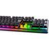 C-TECH klávesnice herní polomechanická Iris (GKB-08), casual gaming, CZ/SK, duhové podsvícení, USB