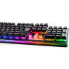 C-TECH klávesnice herní polomechanická Iris (GKB-08), casual gaming, CZ/SK, duhové podsvícení, USB