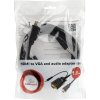 GEMBIRD A-HDMI-VGA-03-6 HDMI to VGA and audio adapter cable single port 1.8m black