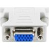 Gembird Adapter DVi-I - VGA (24M/15F)