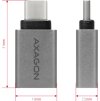 AXAGON RUCM-AFA, redukce USB-C (M) -> USB-A (F), USB 3.2 Gen 2, 3A, ALU