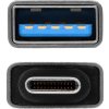 AXAGON RUCM-AFA, redukce USB-C (M) -> USB-A (F), USB 3.2 Gen 2, 3A, ALU