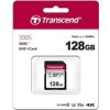 TRANSCEND SDXC karta 128GB 300S, UHS-I U3 V30 (R:100W:25 MB/s)