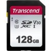 TRANSCEND SDXC karta 128GB 300S, UHS-I U3 V30 (R:100W:25 MB/s)