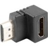 LANBERG adapter HDMI male HDMI female 90 down