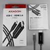 AXAGON RVC-HI2C, USB-C -> HDMI 2.0 redukce / kabel 1.8m, 4K/60Hz