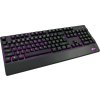 C-TECH Klávesnice KB-104BK, USB, 3 barvy podsvícení, černá, CZ/SK
