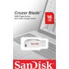 SanDisk Flash Disk 16GB Cruzer Blade, USB 2.0, bílá